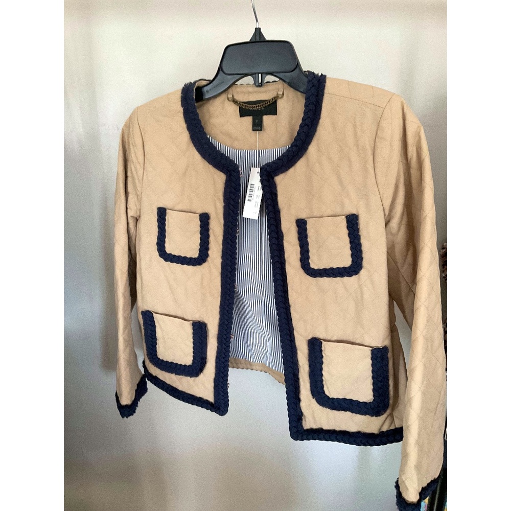 JCREW Quilted Safari Jacket